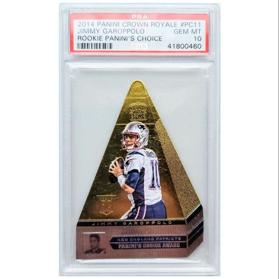 Jimmy Garoppolo Panini Crown Royale Rookie Panini's Choice #PC11 Base