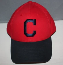 Cleveland Indians Guardians Baseball Hat Cap Adjustable Red Navy Fan Favorite