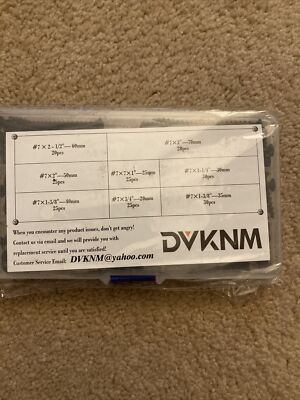 DVKNM Drywall Screws #7  200 Pieces FREE SHIPPING!!