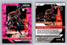 2018-19 Panini Prizm - Pink Ice Prizm #83 Pascal Siakam
