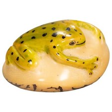Vintage Poison Dart Tagua Nut Carving