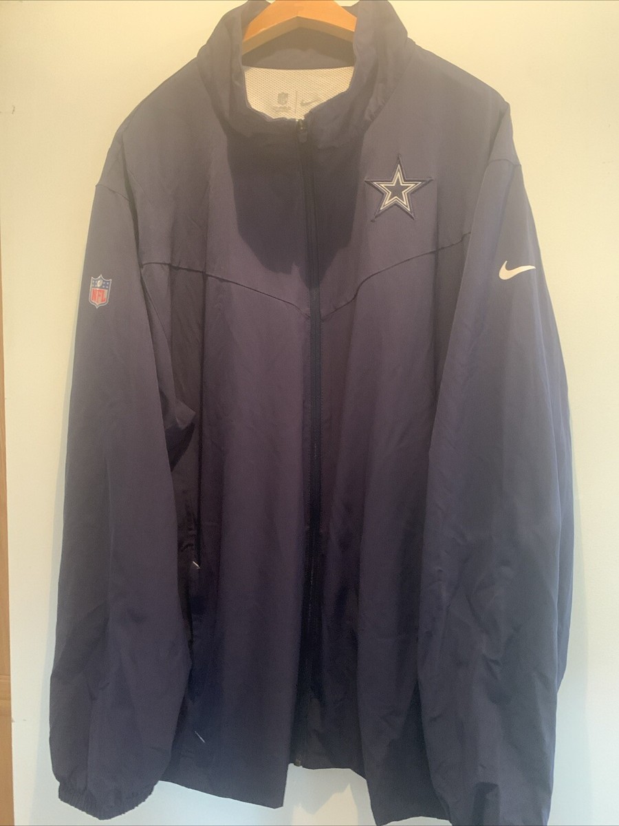 dallas cowboys windbreaker nike