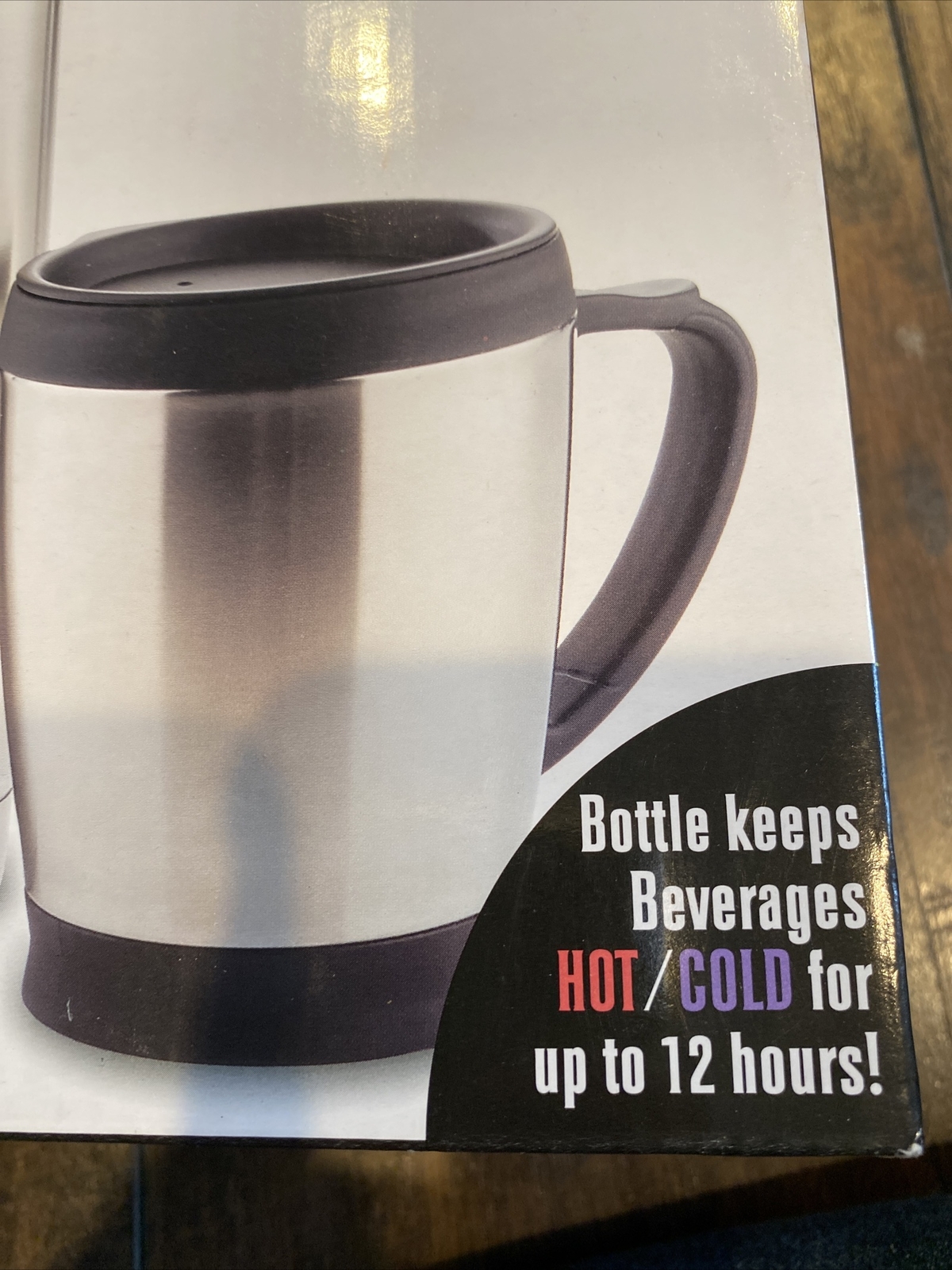 copco travel bottle & desk mug set 18/8 Brushed Stainless Steel New