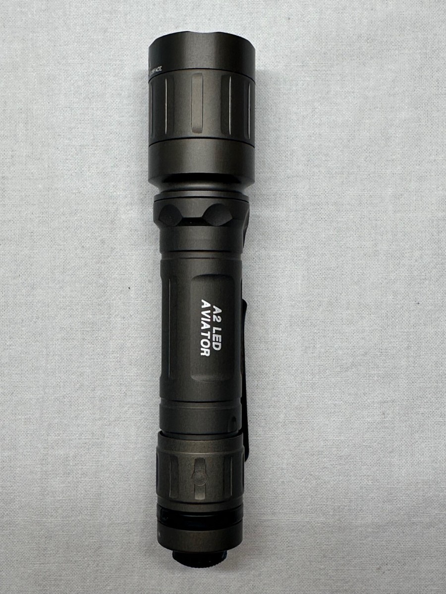 SureFire A2 LED Aviator Dual-Spectrum LED Flashlight A2L-HA-RD 110