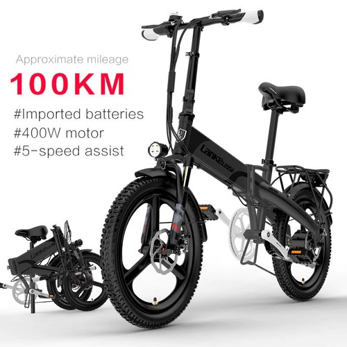 LANKELEISI G660 Folding Electric Bike 