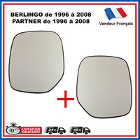 Partsline Satz AußEnspiegel Glas Konvex Links Rechts Berlingo Partner 1996-2008