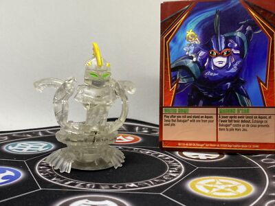 Bakugan Battle Brawlers Clear Akwimos & Card Japan Import HTF | eBay