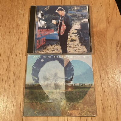 Neil Young - Dreamin Man Live 92 CD 1st US press crazy horse + Depression Blues