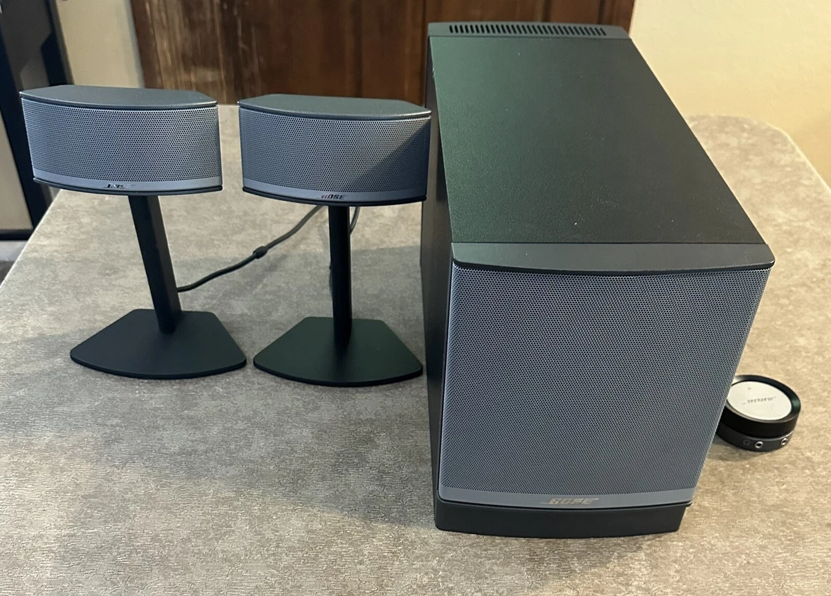 Bose Companion 5 Multimedia Speaker System Sub Woofer, Side Speakers Control Pod