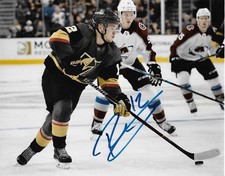 Vegas Golden Knights Erik Brannstrom Autographed Signed 8x10 Photo COA #4