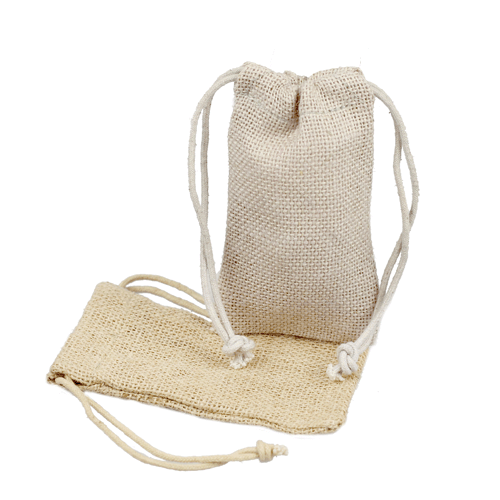 3" x 5" Burlap Party Favor Bags with Jute Drawstrings 12 Pack (9 Colors) - Picture 9 of 9