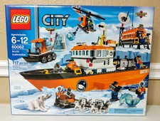 Lego City 60062 Arctic Icebreaker With 5 Minifigures For