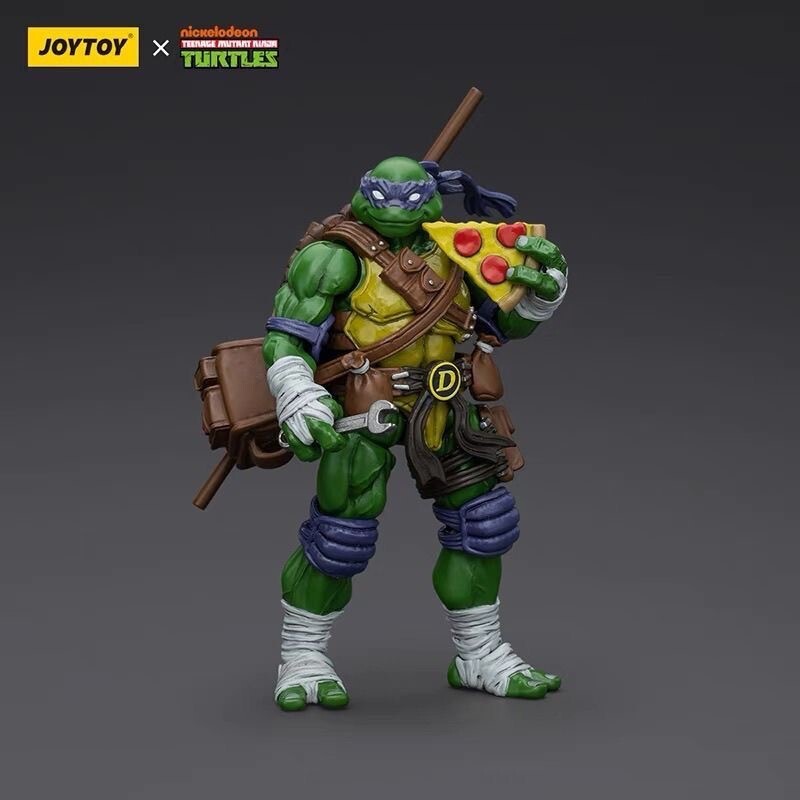 JOYTOY TMNT Teenage Mutant Ninja Turtles Set of 4 1/18 Complete