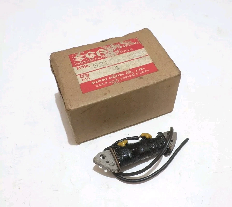 Bobina de pulso genuina Suzuki GP100 GP125 TS100 TS125 nos Japón 32150-39230 Foto 3 de 3