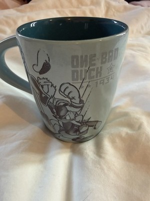 Disney Store Donald Duck One Bad Duck Mug Microwave & Dishwasher Safe