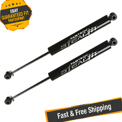 Fabtech Stealth Front Shock Absorbers Set for 11-15 Chevy Silverado 3500 HD