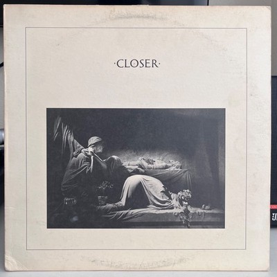 READ!  Joy Division Closer Vinyl Record 1981 1st Press US LP Brown Translucent