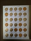 Whitman Lincoln Head Cent Coin Collection Album #1 - 1909 to 1940 Incomplete Set
