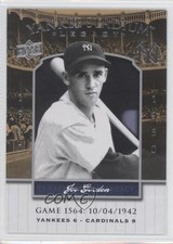 2008 Upper Deck Yankee Stadium Legacy Joe Gordon #YSL1564 HOF 0a1
