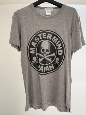 Mastermind Men Top Circle T-Shirt Gray JPN Limited Edition VHTF Designer Collect