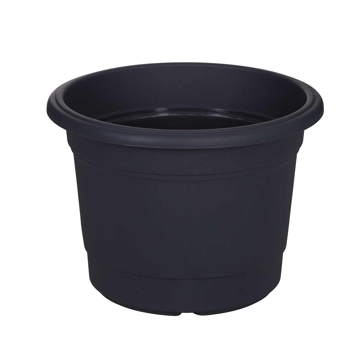 Whitefurze Milano Planter, 50cm  – Gunmetal Grey
