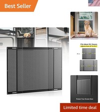 Complete Set RV Entry Door Protector - Adjustable 22"-31.5" for Maximum Safety