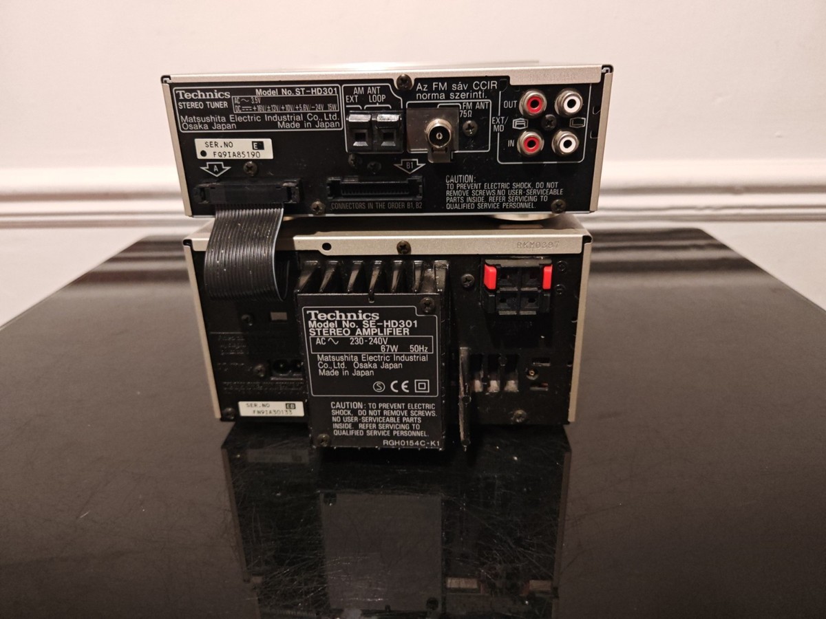 TECHNICS SE-HD301 Amplifier And TECHNICS ST-HD301 tuner Hifi