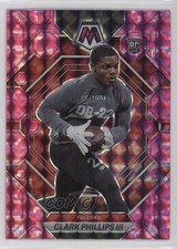 2023 Panini Mosaic Rookies Pink Camo Mosaic Prizm Clark Phillips III #301 11pj