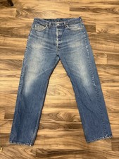 Vtg Levi's 501 Mens 38x32 501-0115 90s Made In USA Jeans 520 Airways Plants