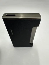 Vertigo Zephyr Single Torch Cigar Lighter - Flat Flame - Black - New