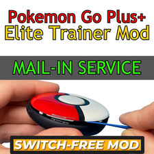 Elite Trainer Mod - SWITCHLESS Mail-In Service for Pokemon GO Plus / No Vibrate