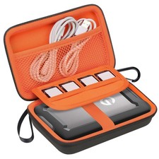 Rugged Hard Drive Carrying Case - Shockproof Portable Travel Bag for USB-C HDDs