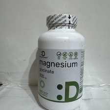 Deal Supplement Magnesium Glycinate 240 Capsules Exp7/27 500mg