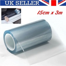 15cm x 3m Clear Paint Protection Film Vinyl Wrap Self Adhesive For Car Bike