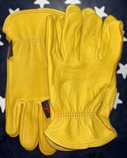 Two Pair MCR SMALL Deerskin Premium Leather 3500S SOFT DEER SKIN SOFT  TWO PAIR