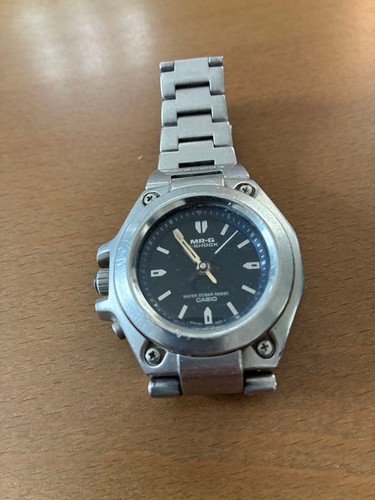 Casio MR G Analog Watch Wristwatch Casio G Shock MR G Timepiece wrist 21cm