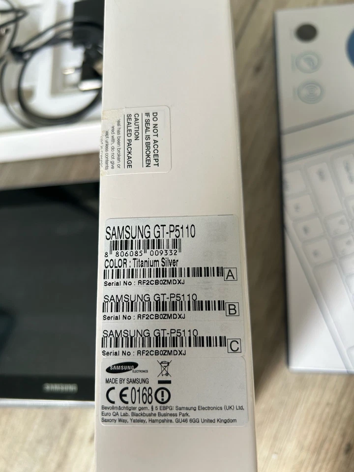 Samsung GALAXY Tab 2, 10.1 GT-P5110 , Titanium Silver, mal Zugabe TV, neuwertig - Bild 2 von 4