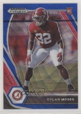 2021 Panini Prizm Draft Picks Blue Wave Prizm 87/249 Dylan Moses #140 qp4