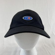 Youth US Kids Golf Baseball Cap Strapback Hat Black Lightweight Outdoor Sports