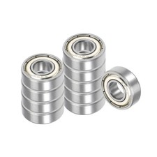 10pcs Ball Bearings 8mm x 19mm x 6mm Double Shield