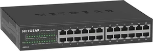 NETGEAR GS324 24 Port Gigabit Ethernet non géré Switch Rackmount Renouvelé