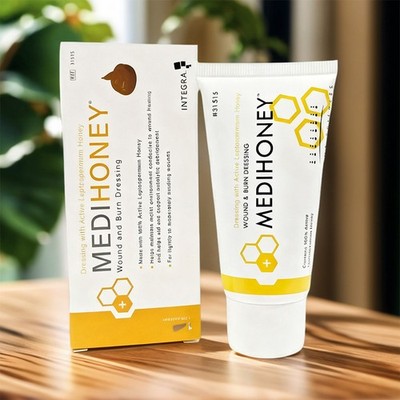 Medihoney Wund- und Brandverbandpaste   1,5 Fl Oz Derma Sciences.