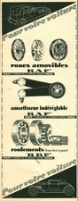 Vintage R A F 1927 Magazine Issue Automobile Advertising