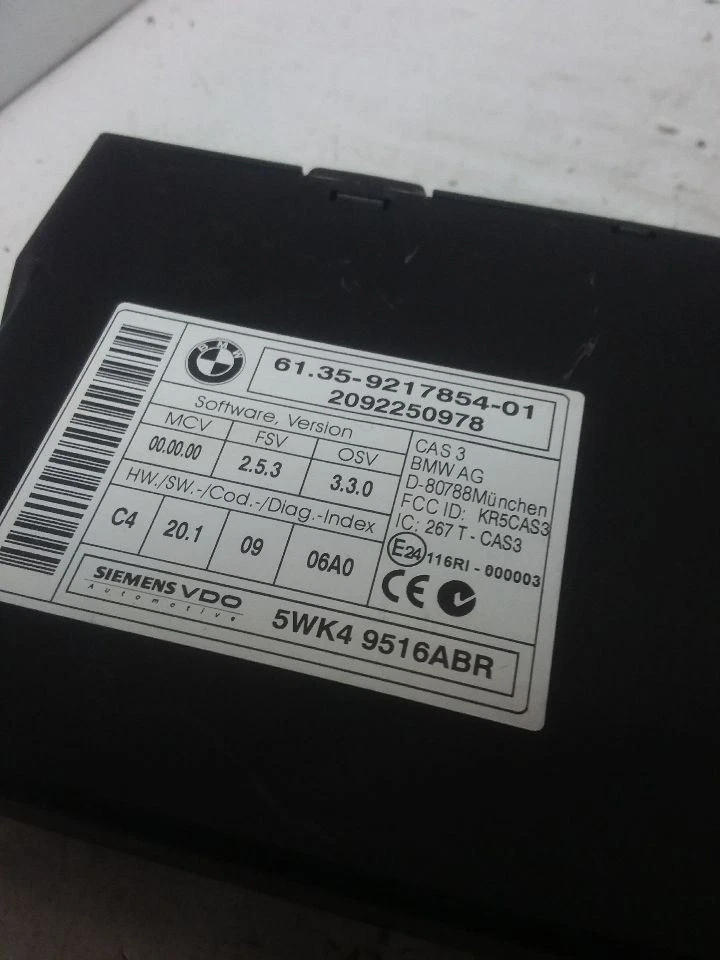 Módulo de control de encendido sin llave sistema de acceso cómodo para 09-16 BMW Z4 1673054 Foto 4 de 4