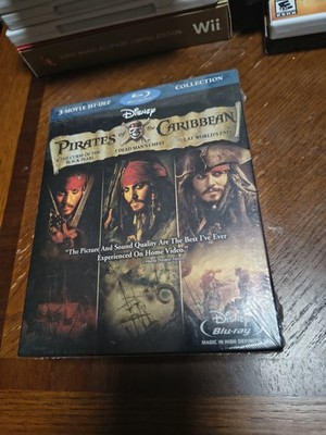 Pirates of the Caribbean Trilogy (Blu-ray Disc, 2011) Brand New SEALED!