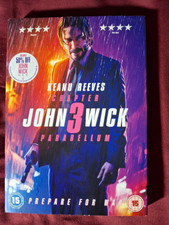 Image of John Wick: Chapter 3 - Parabellum (DVD, 2019) region 2 pal 