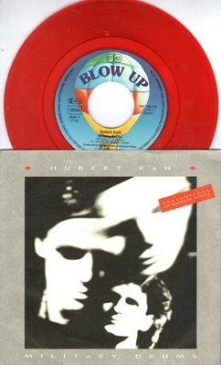 Hubert Kah - Military Drums (1987) - 7" Si. Red Vinyl  (Erstauflage) !! - Bild 1 von 2