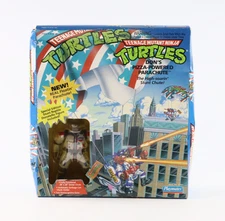 Teenage Mutant Ninja Turtles Don's Pizza Powered Parachute TMNT New Sealed 1992