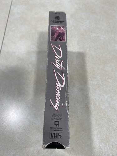 Dirty Dancing VHS Vesteron Video Patrick Swayze Jennifer Grey 1988 VTG - Picture 4 of 6