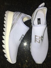 DKNY Light Sky Blue Aliza Slip On Trainers Sneakers Size 7 NEW